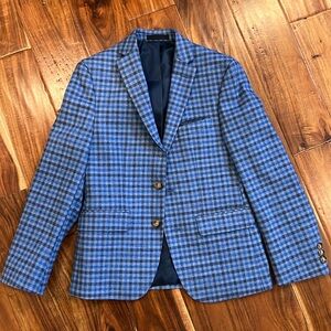 Lauren Ralph Lauren Big Boys Check Classic Sport Coat, 12 Regular